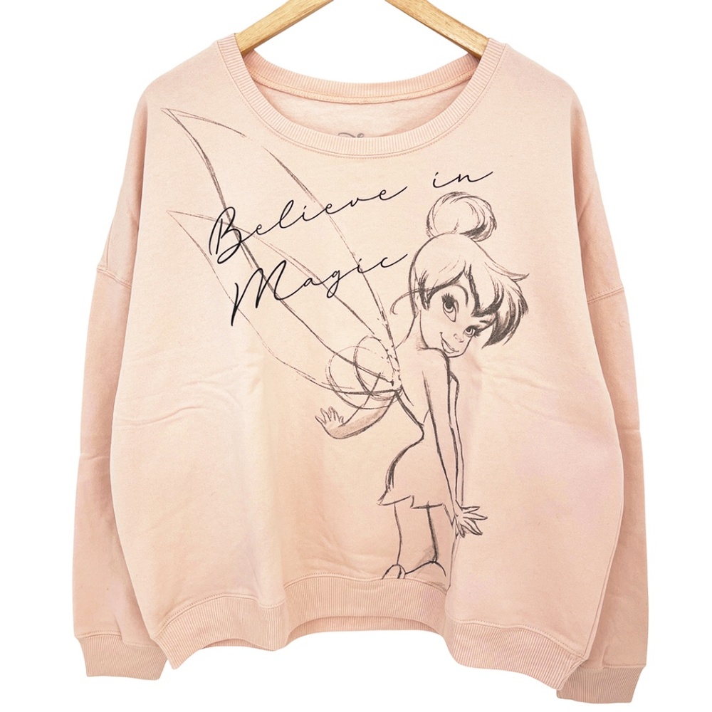 NWOT Disney Tinkerbell Believe in Magic Sweatshirt Women’s XXL